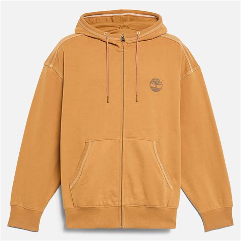 Timberland® 10061 Full-Zip Hoodie for Men in Yellow