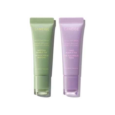 Laneige Bubble Tea Bundles, Matcha + Taro, Korean Skincare, Hydrating ...