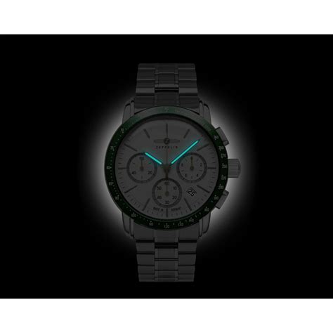 Buy Zeppelin Mens Quartz Chronograph With Metal Strap (M) Online