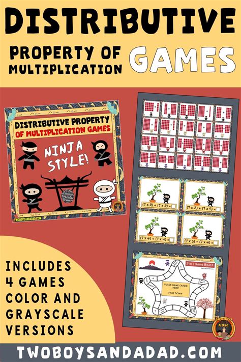 Image result for Distributive Property Games
