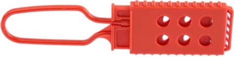 RS PRO | RS PRO Red 6-Lock Lockout Hasp Nylon Lockout Electrical Hasp ...