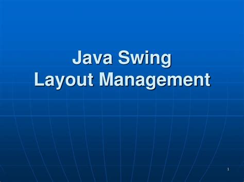 Java Swing Layout Types 的图像结果
