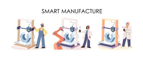 Manufacturing Process Vector Image 的图像结果