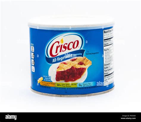 Crisco all vegetable shortening Cut Out Stock Images & Pictures - Alamy