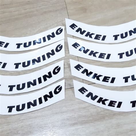 Jual Stiker velg mobil Enkei Tuning - Kab. Tangerang - Stickytoms ...