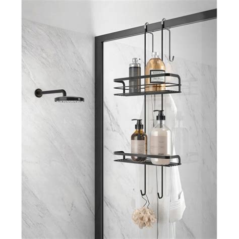 Polica za tuš kabinu Origin Lava 26x19x70cm Metaltex 401122 000