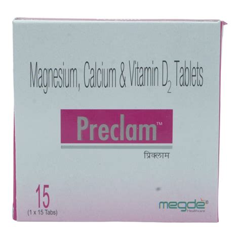 Preclam Tablet 15's Price, Uses, Side Effects, Composition - Apollo ...