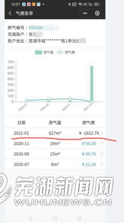 芜湖：用户两个月要交1800多元燃气费？_手机新浪网