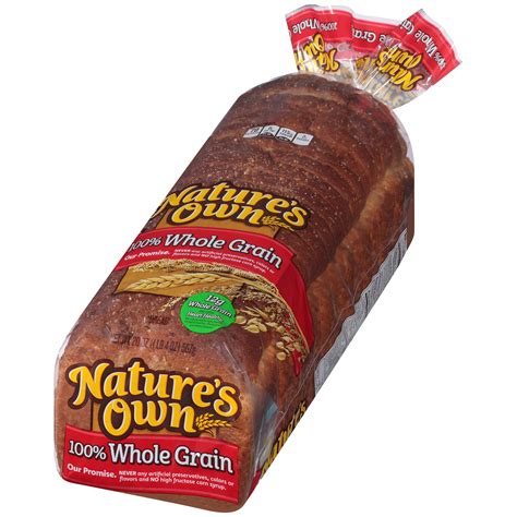 Nature S Own Whole Wheat Bread Nutrition Facts – Besto Blog