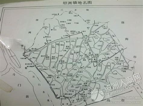 坦洲镇高清卫星地图