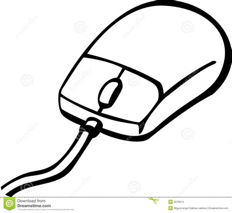 Label the Computer Mouse Vector 的图像结果