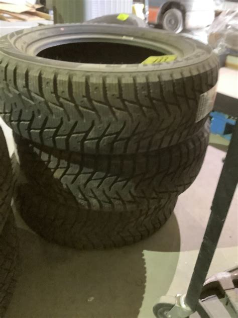 3 NEW CERTIFIED WINTERTREK STUDDABLE 225/60 R17 TIRES **$5/TIRE ECO ...