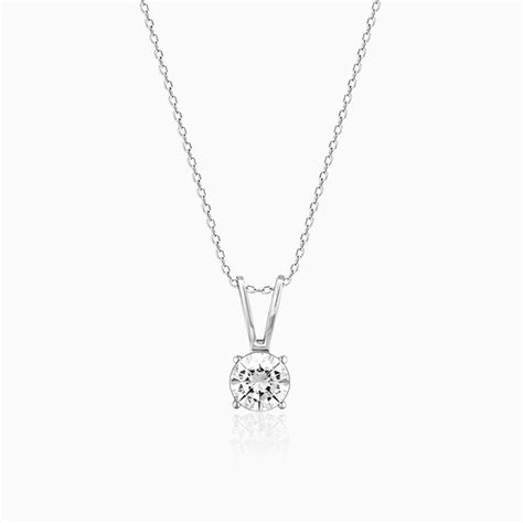 Silver Classic Solitaire Pendant & Ring Set – GIVA Jewellery