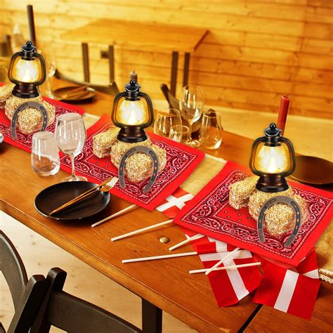 Cowboy Western Theme Centerpieces For Tables Creative Country Theme