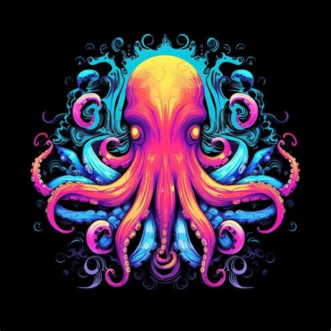 Image result for Colorful Octopus