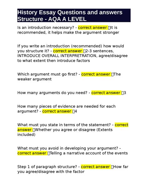 Image result for A Level History Source Question Structure