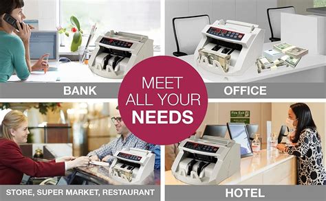 VMS Essentials CCM01 Business-Grade Note Counter - Advanced Counterfeit ...