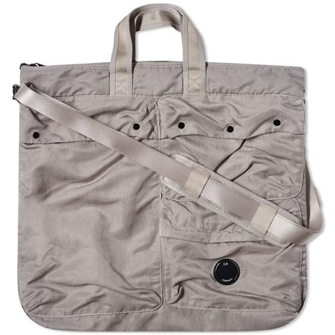 C.P. Company Nylon Cross Body Tote Bag in Metallic for Men | Lyst