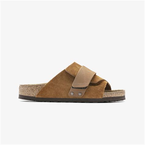 Buy Suede Leather Birkenstock Kyoto Nubuck Slide for Men Online ...