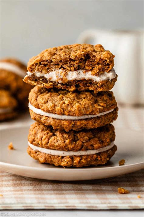 Pumpkin Oatmeal Cream Pies - Sally's Baking
