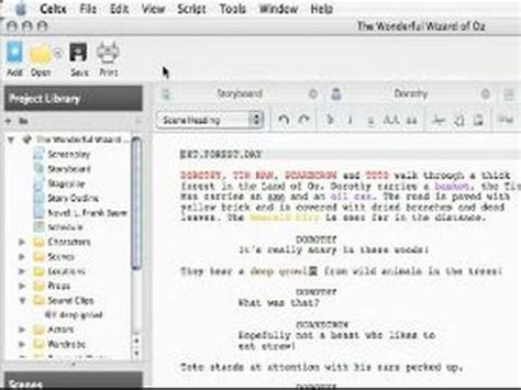 Celtx Free Script Writing 的图像结果