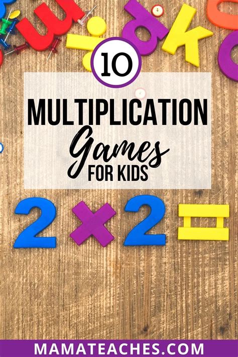10 Multiplication Games for Kids Who Hate Math - Mama Teaches