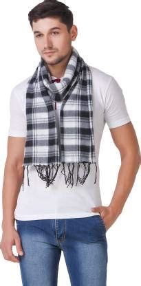 Buy BRATS N BEAUTY® Unisex Winter Warm Woolen Fleece Checkered Muffler ...