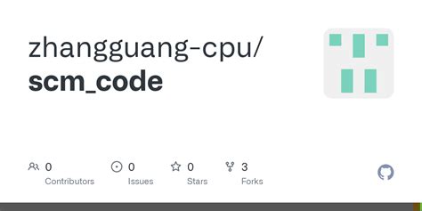 SCM Code 的图像结果
