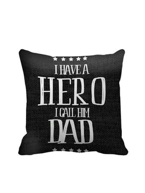 Buy | Black & White Fathers Day Gift Printed Cushion | Tied Ribbons