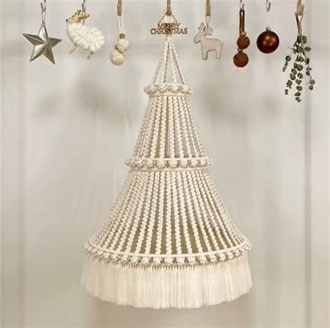 Image result for Large Macrame Christmas Tree Tutorials