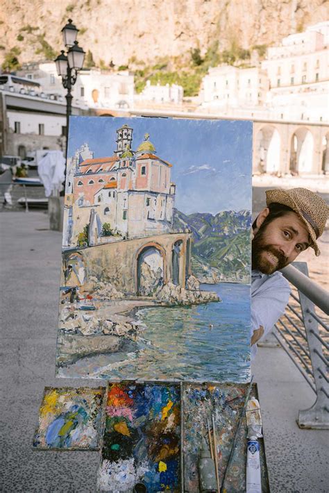 Amalfi Coast Paintings - Vittorio Abbate