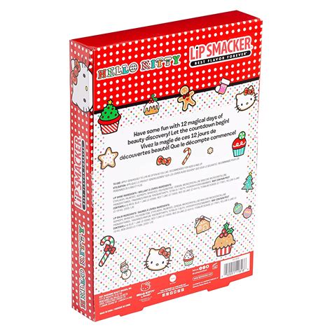 Buy Lip Smacker Hello Kitty Holiday Christmas 12pc Advent Calendar ...