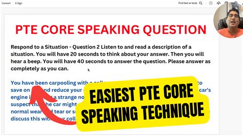 Image result for Sample Speaking Pte Test
