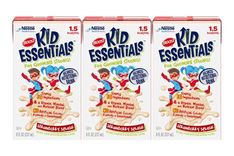 Boost Kid Essentials 1.5 Balanced Nutritional Drink Sampler Variety ...