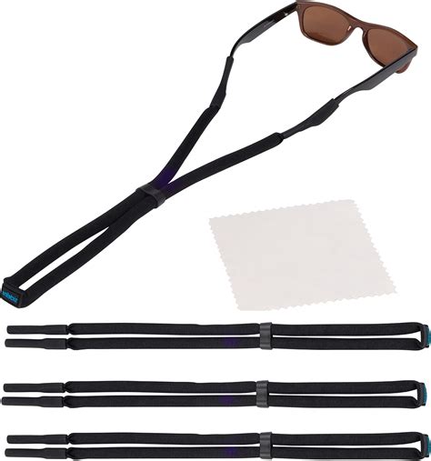 Amazon.com: Sidelinx Floating Sunglasses Straps (3 Pack) - Adjustable ...