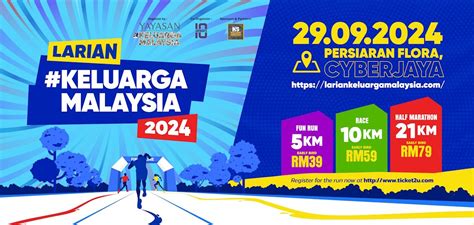 Larian Keluarga Malaysia 2024, Persiaran Flora, 63000 Cyberjaya ...