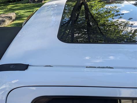 2018 Paint (oxford white) peeling from roof. Any suggestions? : r/f150
