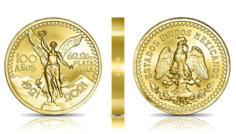 2 Onzas - 100 Años Del Centenario De Oro - Mexico – Numista