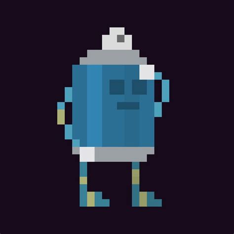 Pixel art Spray | Pixel art, Art, Pixel