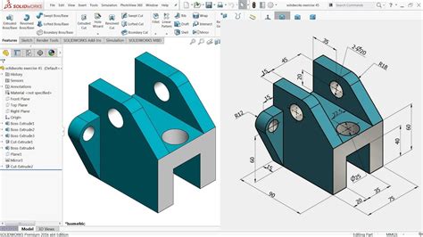 Image result for SolidWorks Tutorial Lesson 1