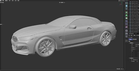 特斯拉Tesla Roadster（2020）汽车三维模型 - forCGer - 三维数字化设计分享平台