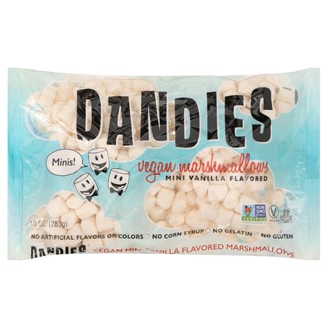 Dandies, Vegan Mini Marshmallows, Vanilla, 10 oz - Walmart.com
