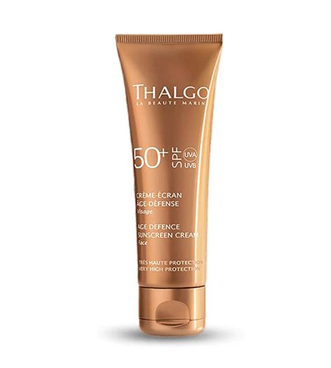 Thalgo Age Defence Sunscreen Cream SPF 50+ 50ml – Reflexions Salon