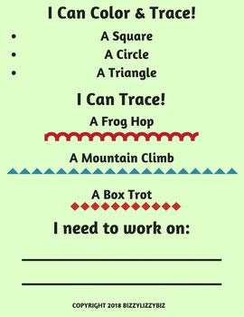 My "I Am Ready for Kindergarten !" Workbook by Mz Bizzy Lizzy Biz