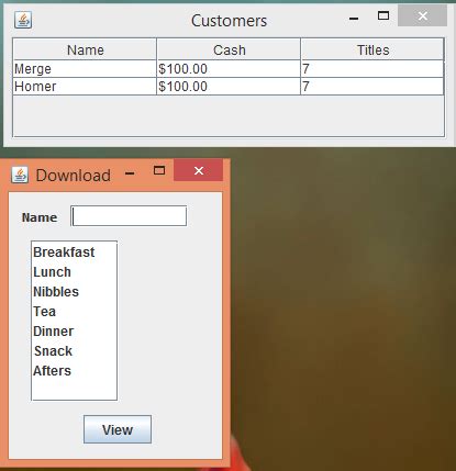 Restaurant Management System Project in Java 的图像结果