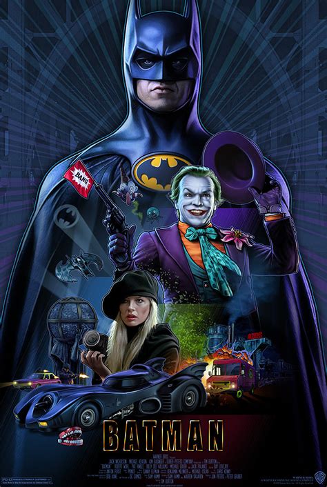 Batman 1989 Poster Batman Movie Poster Atelier 416