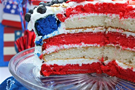 American Flag Cake - TGIF - This Grandma is Fun