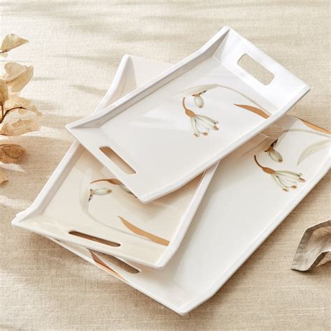 Buy Meadows Opulence Melamine Serving Tray - 38x20cm from Home Centre ...