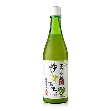 Sudachi citrus fruit juice, 100%, Japan, 720 ml, Bottle