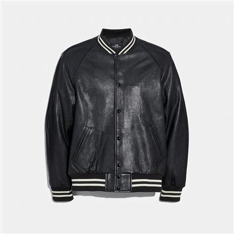 Coach Men S Leather Jacket at Catherine Dorsey blog